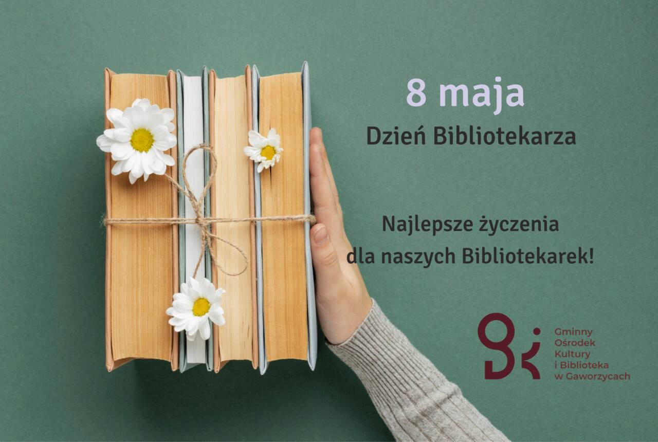 Plakat na Dzień Biblotekarza