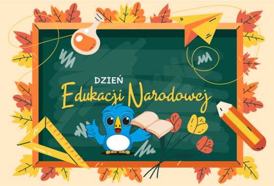 Grafika z okazji Edukacji Narodowej-życzenia dla nauczycieli