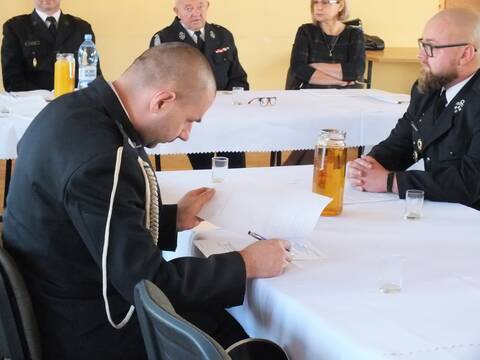 Nowe władze gminne Związku OSP RP  - 35