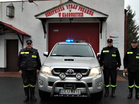 OSP Kłobuczyn z nowym pojazdem operacyjnym! - 1