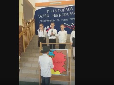 Nasza Szkoła w akcji "Szkoła do Hymnu 2021" - 1