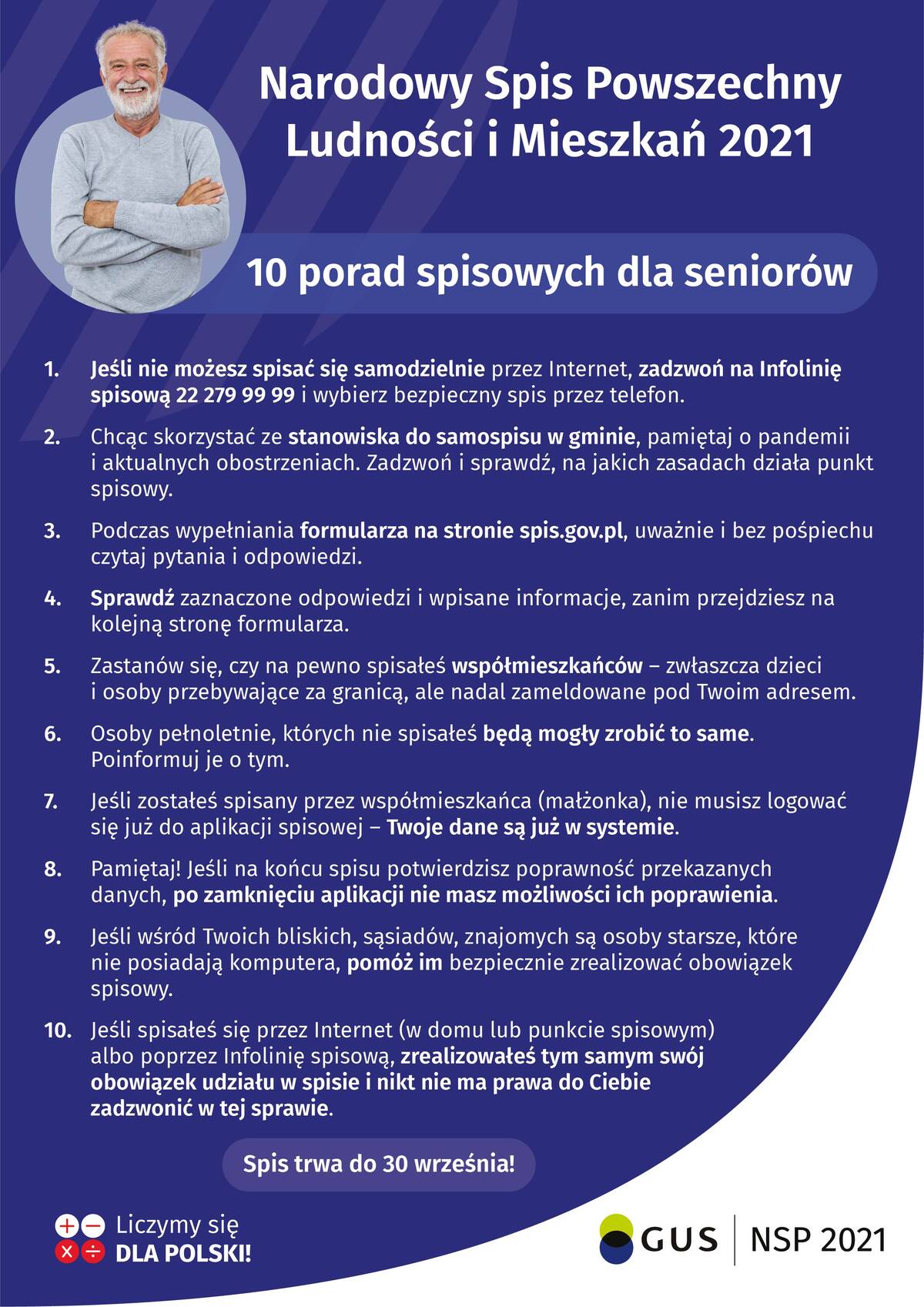 Plakat-Narodowy Spis Powszechny