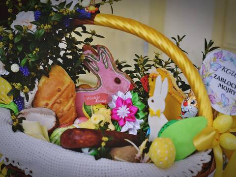Najpiękniejsze kosze wielkanocne na Wzgórzach Dalkowskich oraz relacja z Jarmarku - 53