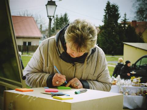 Najpiękniejsze kosze wielkanocne na Wzgórzach Dalkowskich oraz relacja z Jarmarku - 9