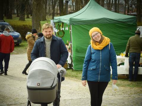 Najpiękniejsze kosze wielkanocne na Wzgórzach Dalkowskich oraz relacja z Jarmarku - 13