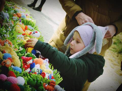 Najpiękniejsze kosze wielkanocne na Wzgórzach Dalkowskich oraz relacja z Jarmarku - 94