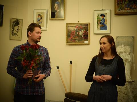 Wyjątkowy wernisaż naszych lokalnych Artystów - relacja - 55