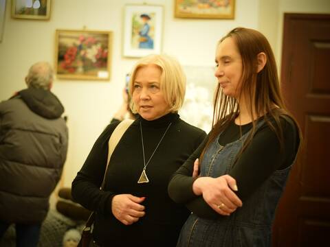 Wyjątkowy wernisaż naszych lokalnych Artystów - relacja - 82