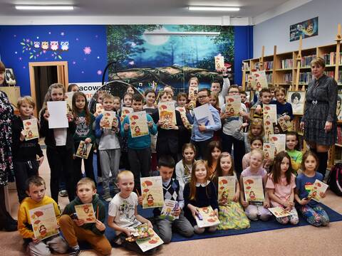 Konkurs Pięknego Czytania Wierszy w naszej Bibliotece - 1