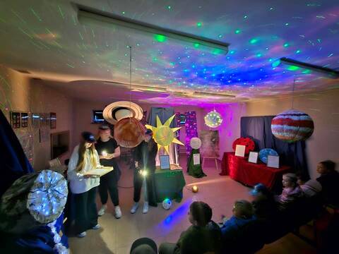 Mini planetarium w naszej szkole! - 6