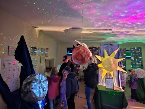 Mini planetarium w naszej szkole! - 9
