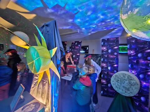 Mini planetarium w naszej szkole! - 5