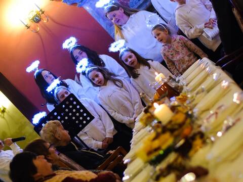 Relacja z Naszej Gwiazdki - pierwszej Wigilii Mieszkańców gminy Gaworzyce - 57