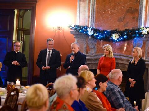 Relacja z Naszej Gwiazdki - pierwszej Wigilii Mieszkańców gminy Gaworzyce - 16