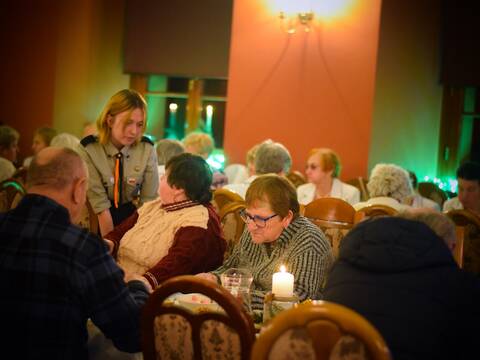 Relacja z Naszej Gwiazdki - pierwszej Wigilii Mieszkańców gminy Gaworzyce - 88