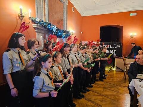Relacja z Naszej Gwiazdki - pierwszej Wigilii Mieszkańców gminy Gaworzyce - 95