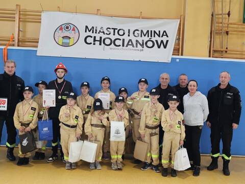 Młodzi druhowie i druhny z OSP wystartowali w zawodach w Chcianowie - 28