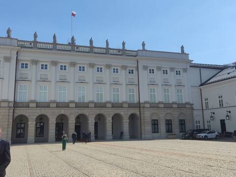 Radny Gminy Gaworzyce świętował Obchody Dnia Samorządu Terytorialnego w Pałacu Prezydenckim - 1