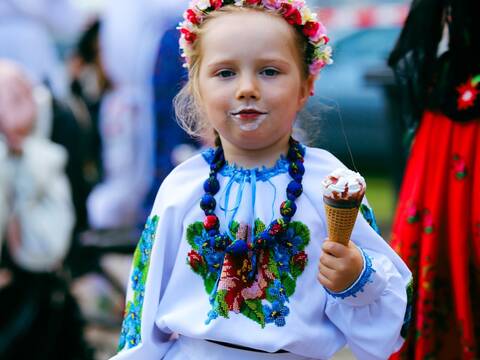 Dawidenka z I miejscem podczas XXXIII Przeglądu Zespołów Ludowych i Folklorystycznych w Jaczowie - 4