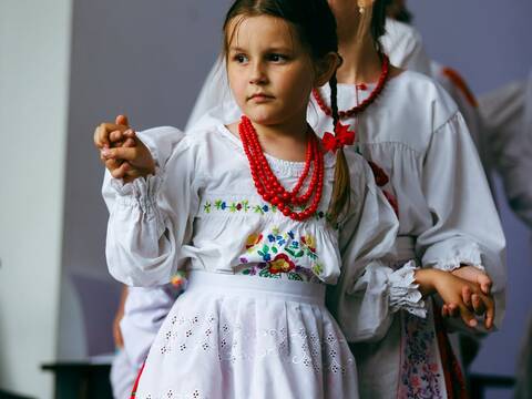 Dawidenka z I miejscem podczas XXXIII Przeglądu Zespołów Ludowych i Folklorystycznych w Jaczowie - 2