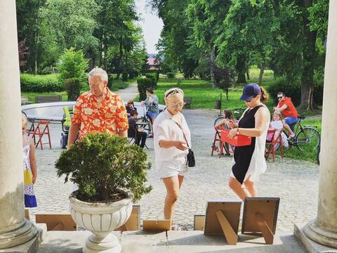 Finałowa wystawa w plenerze parku - relacja - 10