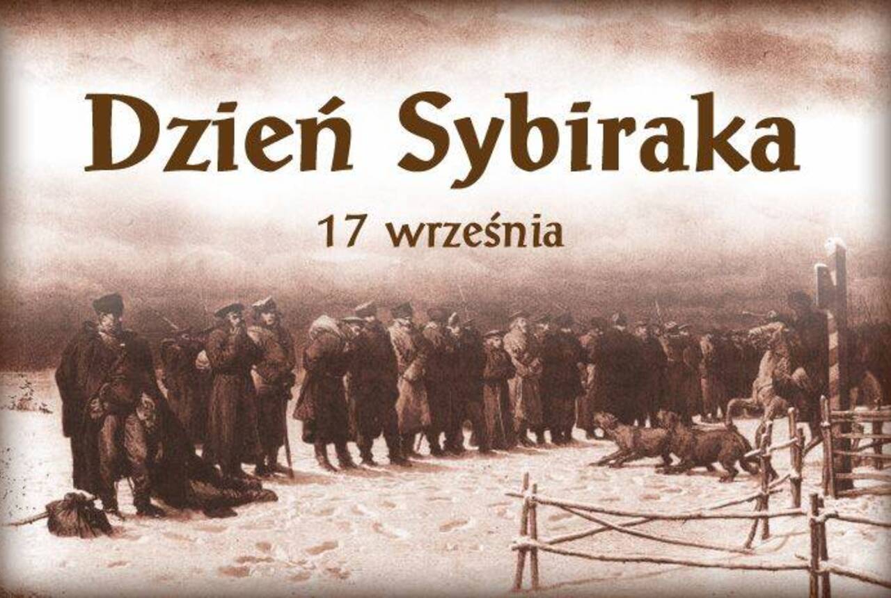 Dzień Sybiraka - grafika  z tytułem