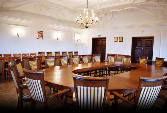 sala rajców w gaworzyckim pałacu