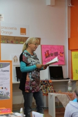 2013-09-17 Spotkanie z Agnieszką Frączak