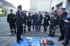 2014-11-13 Przekazanie sprzętu dla strażaków z Gminy Gaworzyce