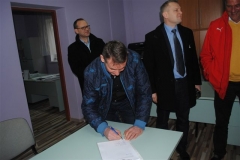 2015-12-21 Otwarcie przebudowanego odcinka drogi powiatowej.