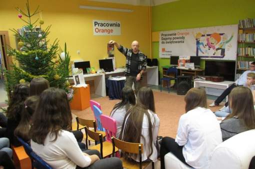 Spotkanie autorskie w bibliotece