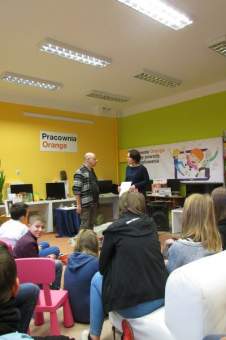 Spotkanie autorskie w bibliotece
