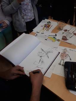 Szymon Teluk w Bibliotece