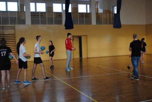 Trening z zawodnikami SPR Chrobry Głogów