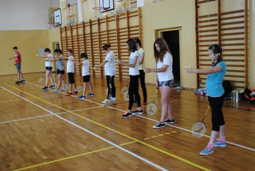 Wakacyjna przygoda z badmintonem