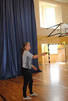 Wakacyjna przygoda z badmintonem