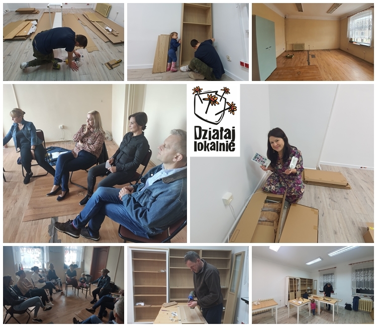 Mix zdjęć z realizacji projektu "Lepsze jutro na swoim"