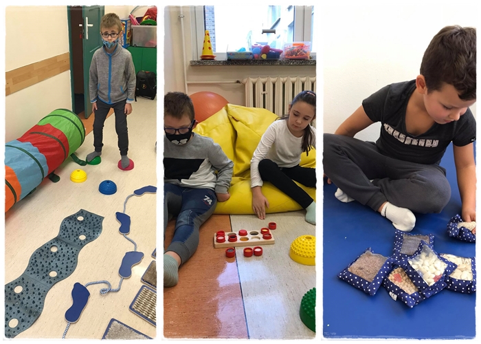 Mix zdjęć z zajęć w ramach projektu przesłane przez Szkołę Podstawową w Gaworzycach