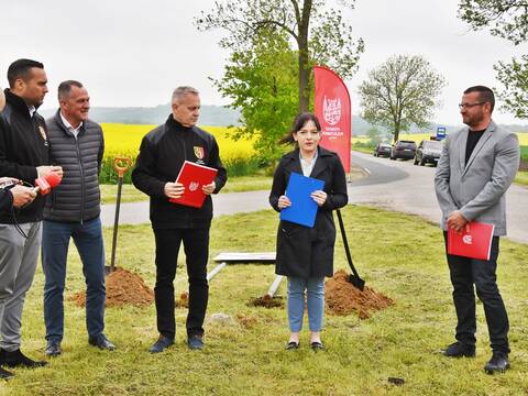 Rusza budowa ronda i nowej drogi w kierunku Dalkowa - 1