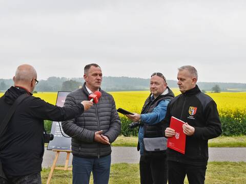 Rusza budowa ronda i nowej drogi w kierunku Dalkowa - 13