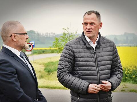 Rusza budowa ronda i nowej drogi w kierunku Dalkowa - 14